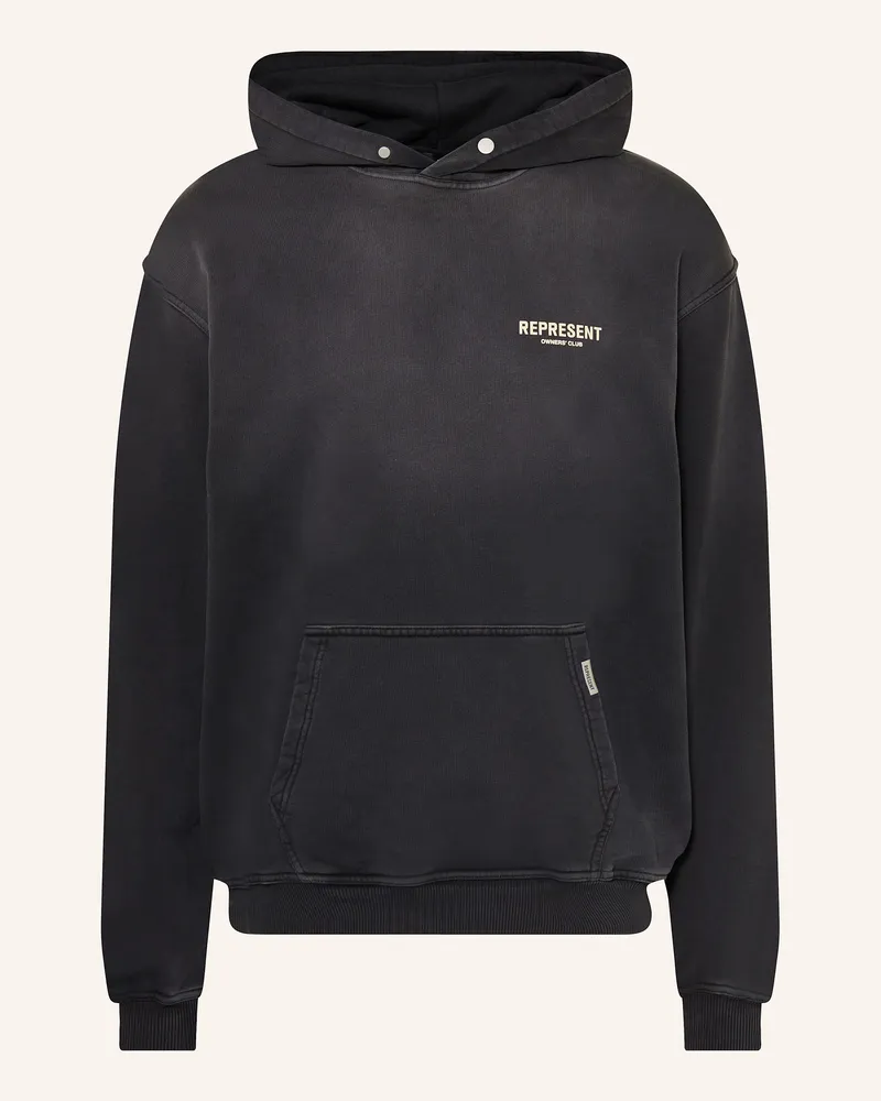 REPRESENT Oversized-Hoodie REPRESENT OWNERS' CLUB Schwarz