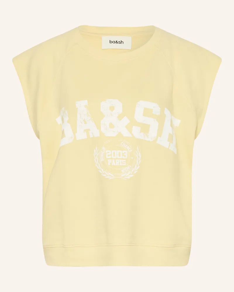 ba&sh Sweatshirt Beata gelb Hellgelb
