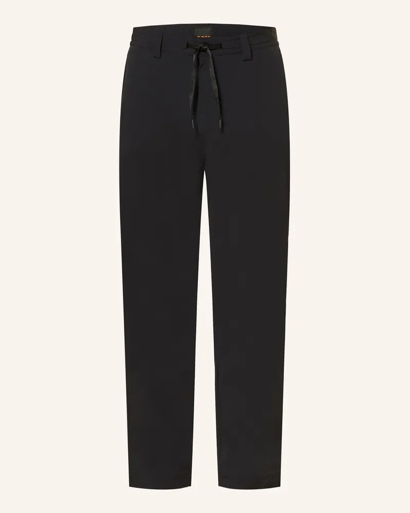 HUGO BOSS Chino Straight Tapered Fit schwarz Schwarz