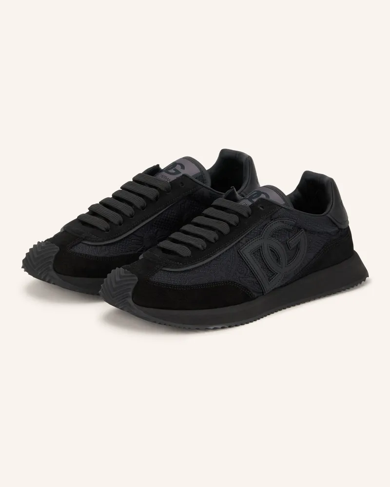 Dolce & Gabbana Sneaker Dg Cushion schwarz Schwarz