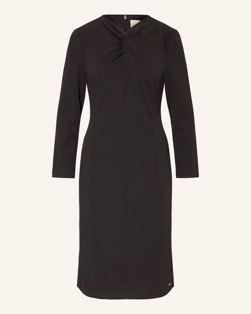 Calvin Klein Etuikleid Schwarz
