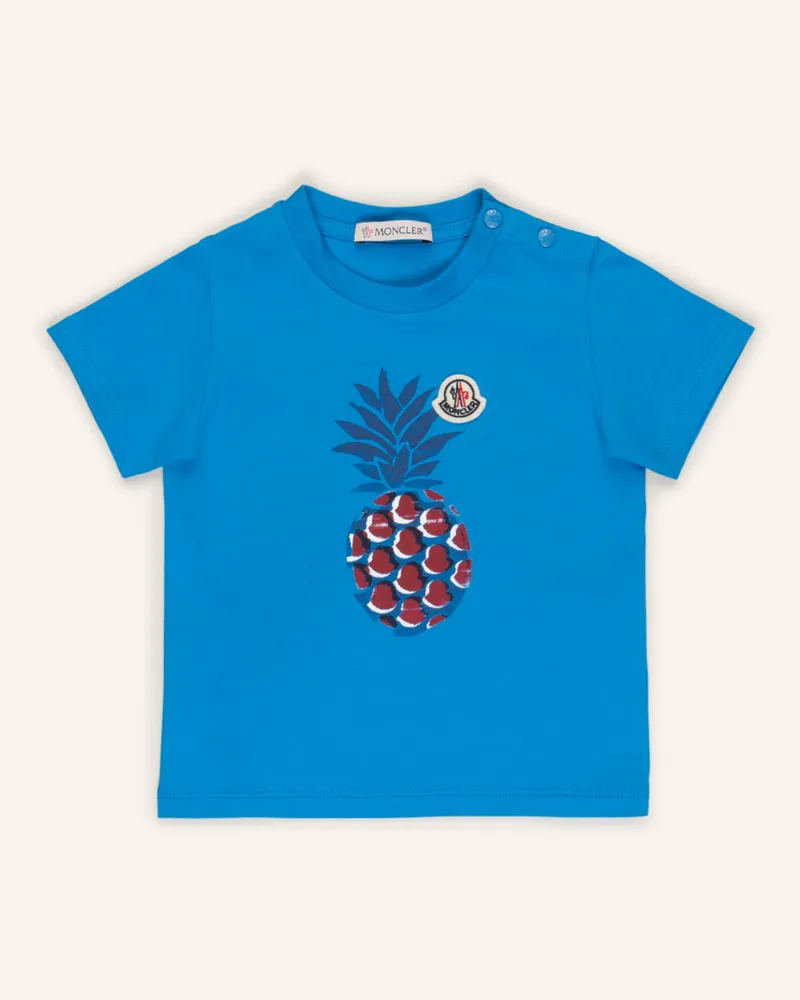 Moncler T-Shirt Blau