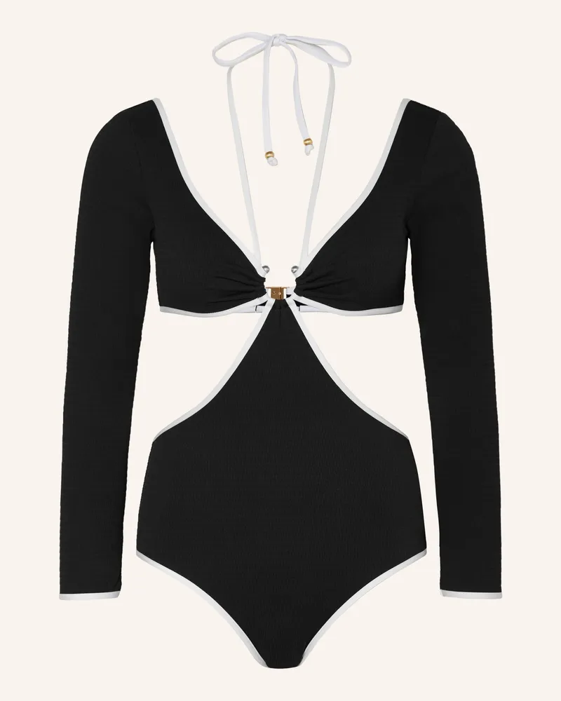 Seafolly Australia Monokini Beach Bound schwarz Schwarz