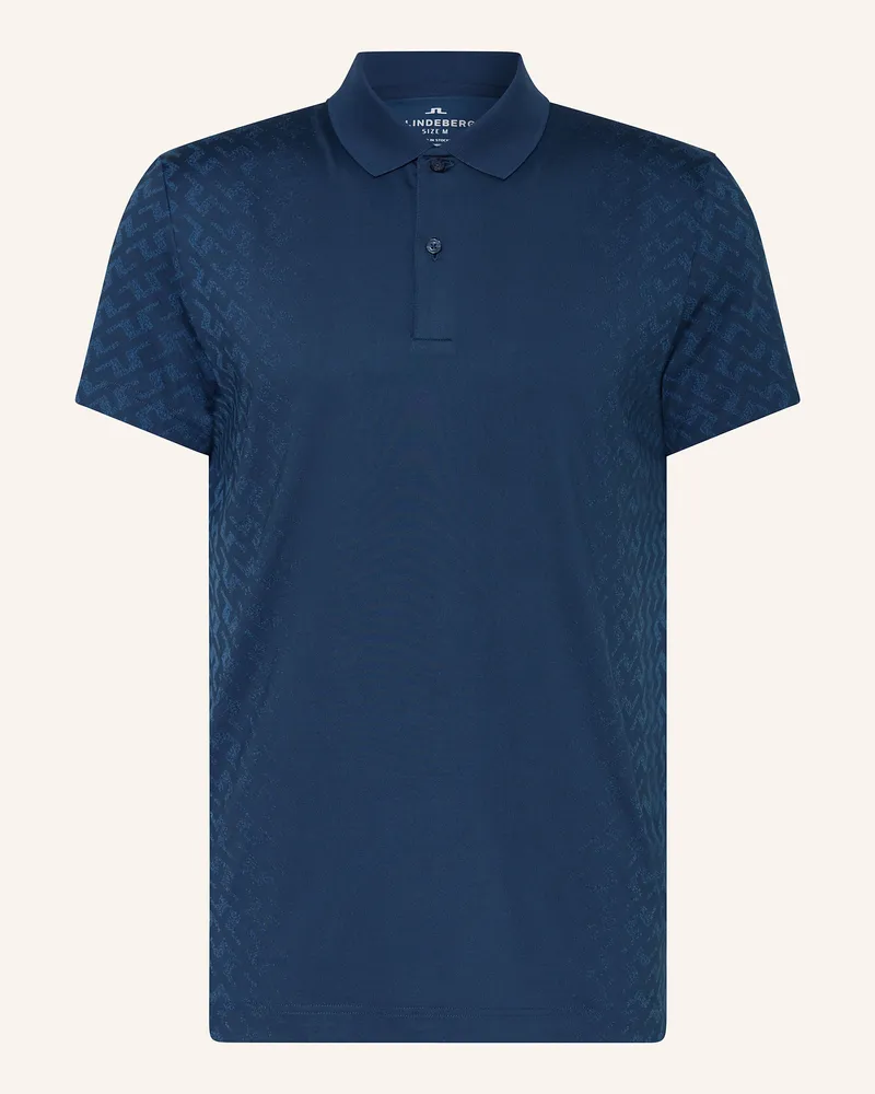 J.Lindeberg Funktions-Poloshirt Dunkelblau