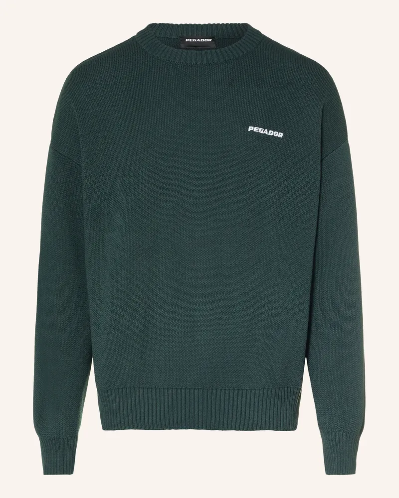 PEGADOR Oversized-Pullover gruen Petrol