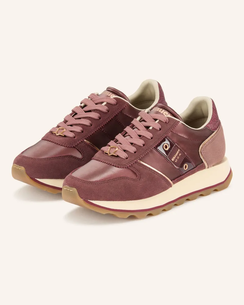 Blauer Sneaker miilen03 rot Dunkelrot