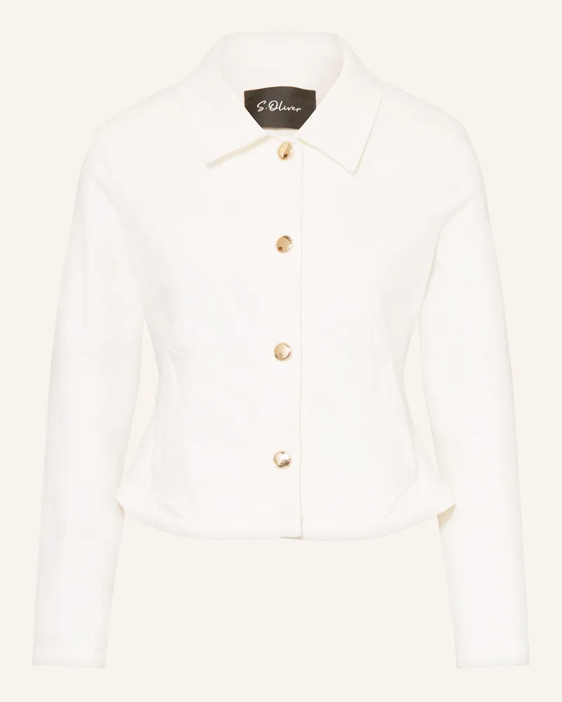 S.Oliver Jacke Weiss