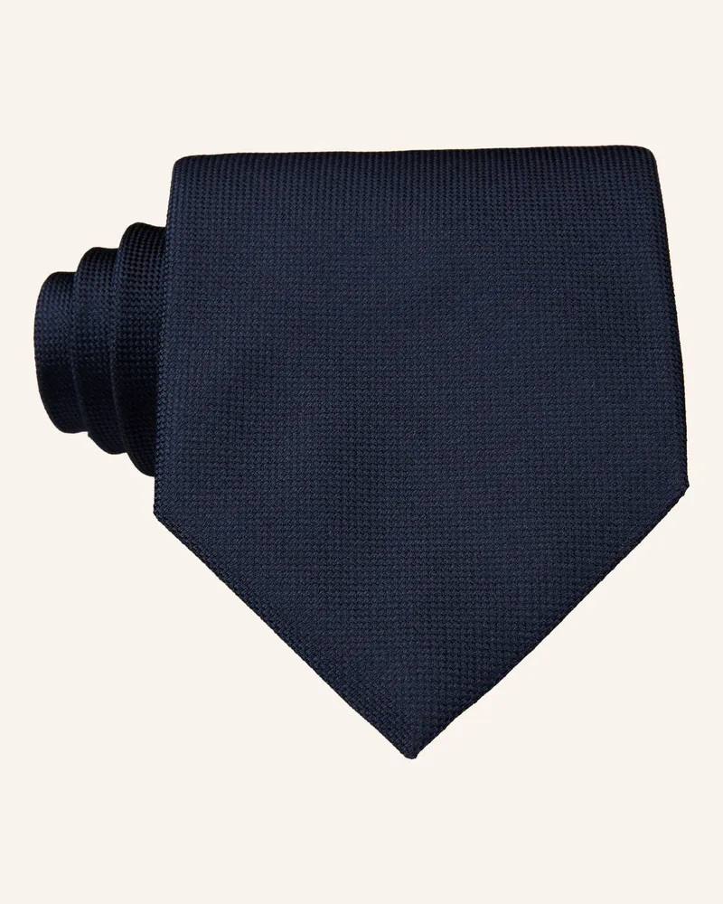 Profuomo Krawatte blau Dunkelblau