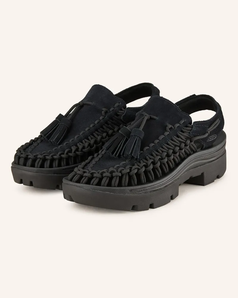 Keen Loafer Uneek schwarz Schwarz