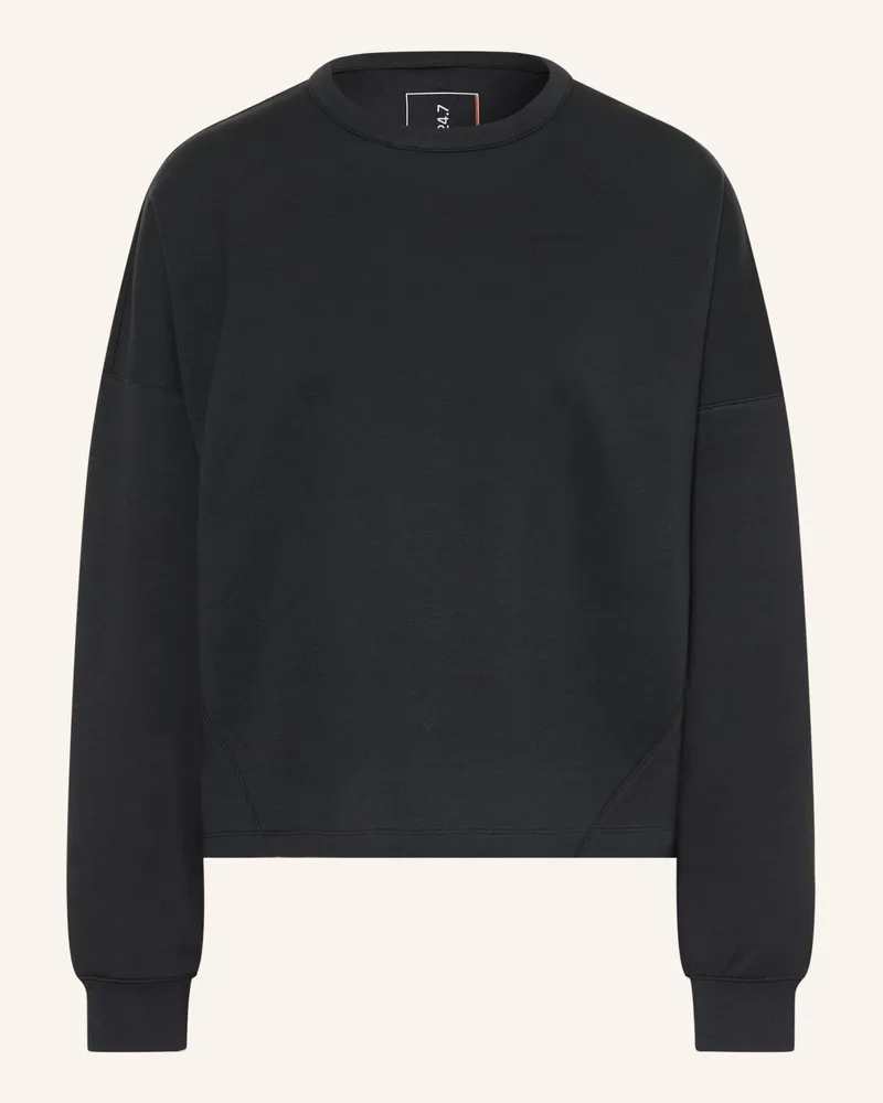 Nike Oversized-Sweatshirt 24.7 Impossiblysoft schwarz Schwarz