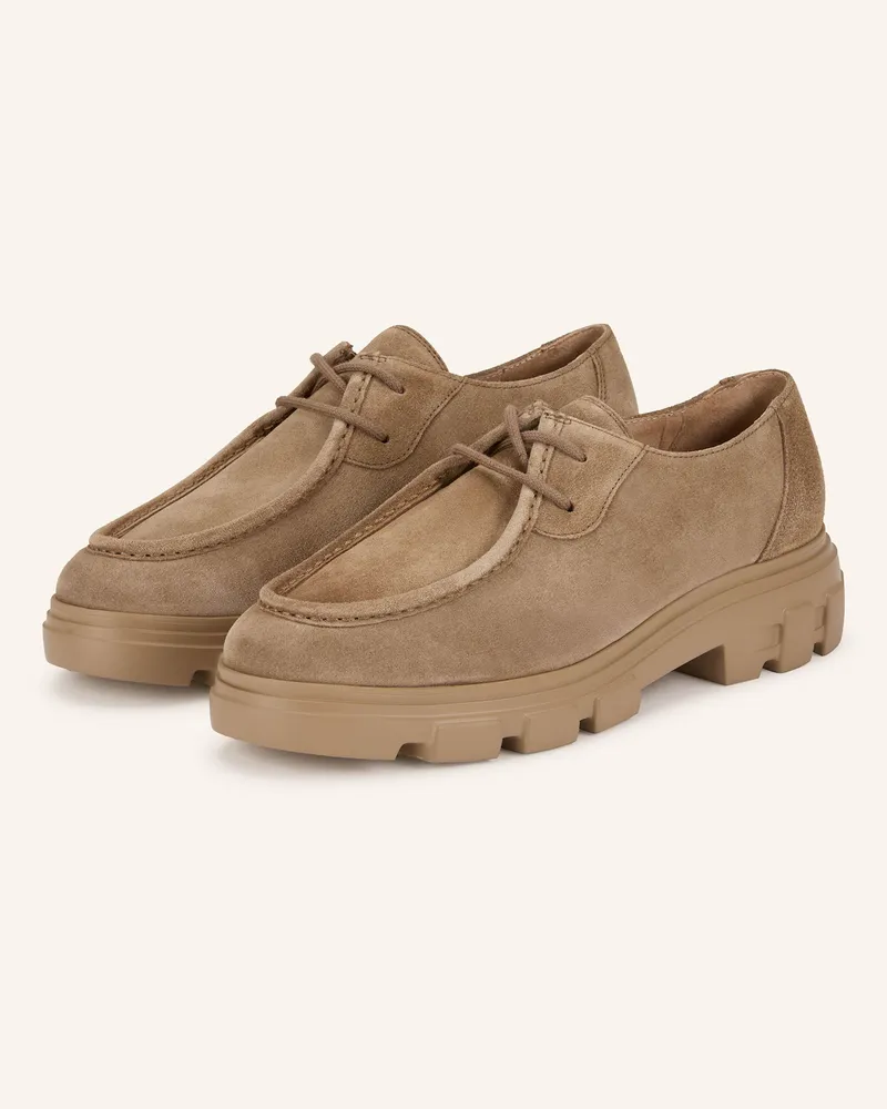 paul green Schnürer Beige