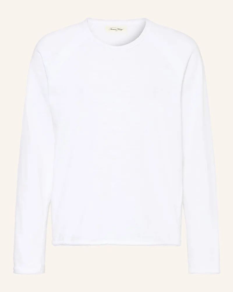 American Vintage Longsleeve weiss Weiss
