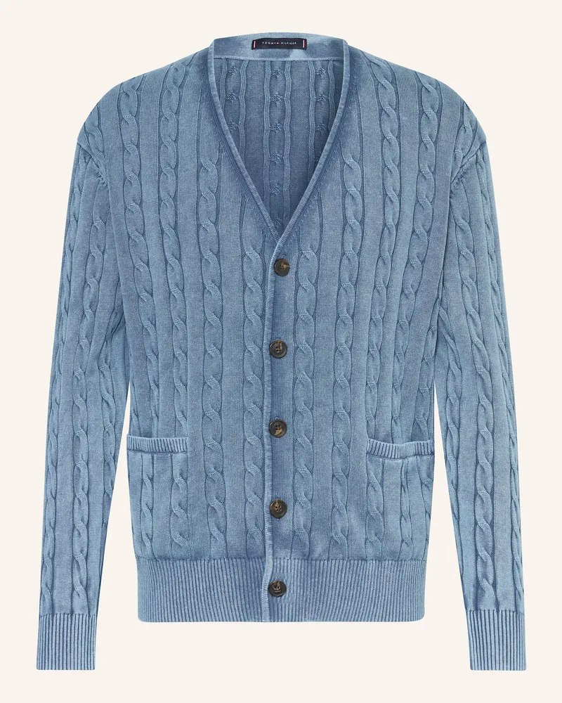 Tommy Hilfiger Strickjacke Blau