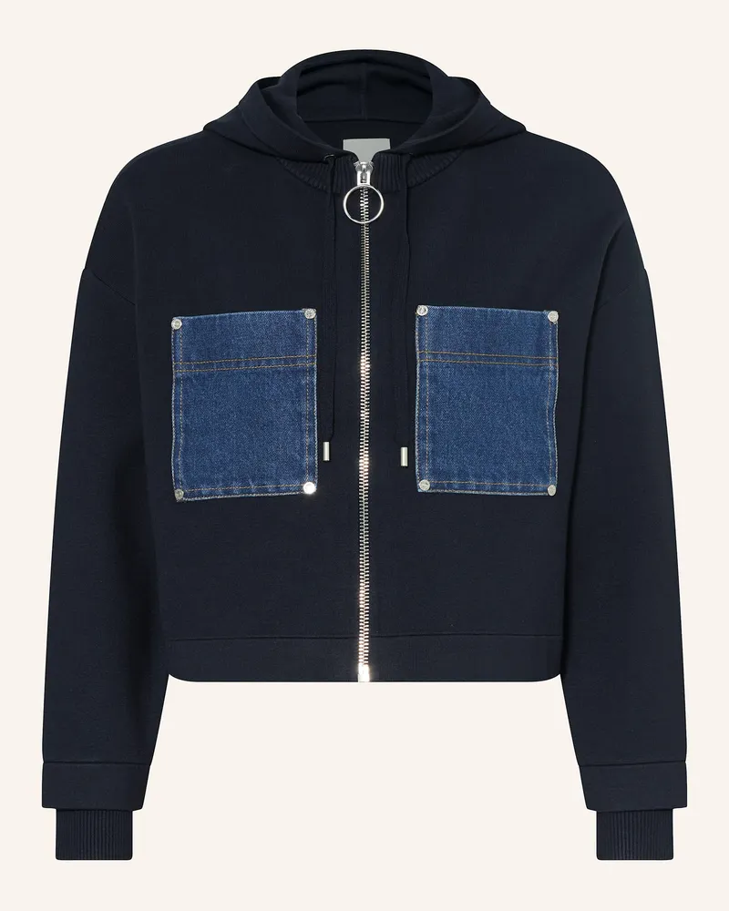 Sandro Strickjacke blau Dunkelblau