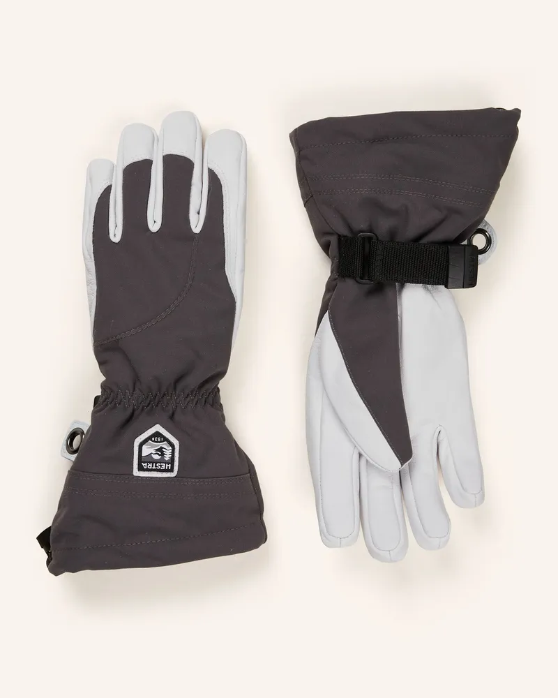 Hestra Skihandschuhe HELI Schwarz