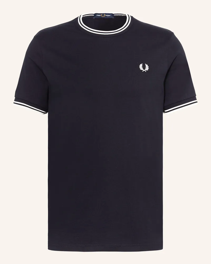 Fred Perry T-Shirt blau Dunkelblau