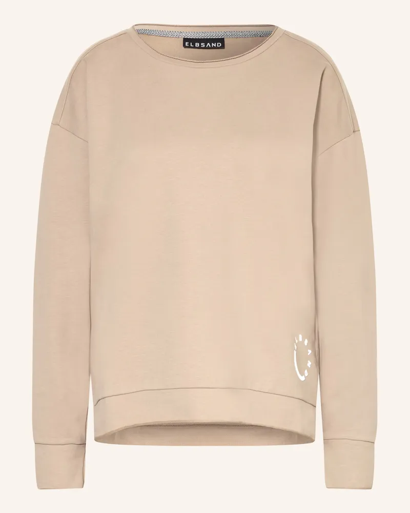 ELBSAND Sweatshirt Ritva beige Beige