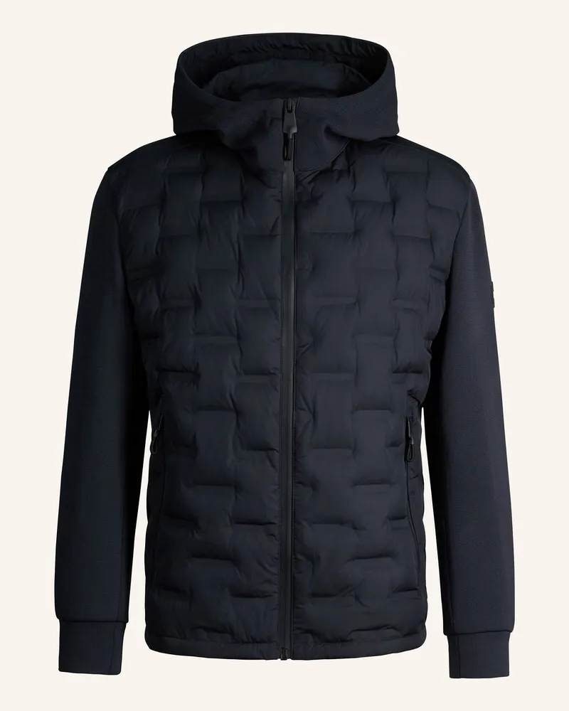 Strellson Steppjacke Avio Im Materialmix blau Dunkelblau