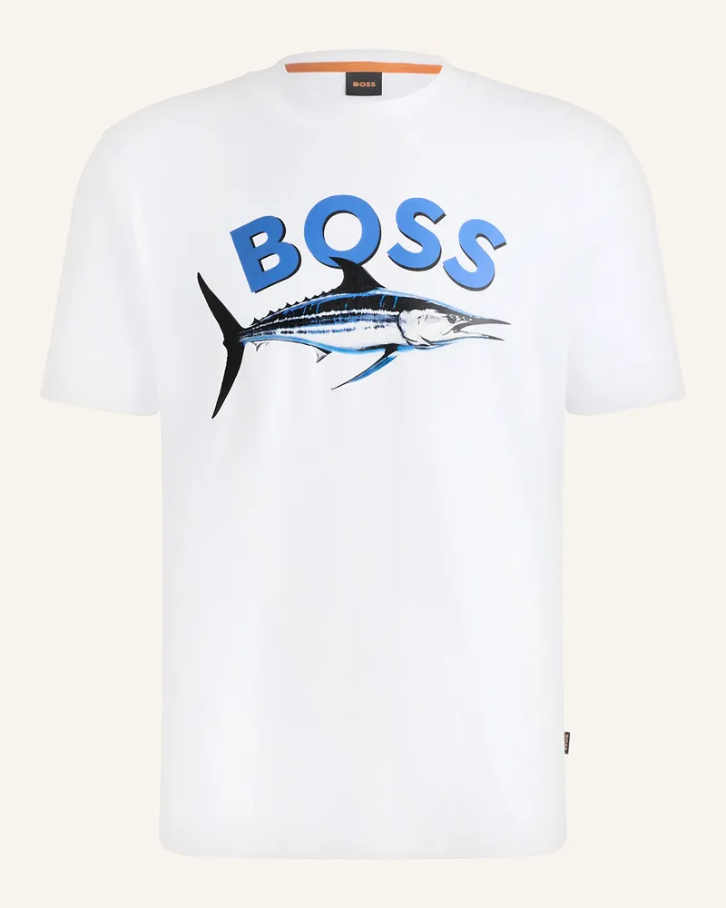 HUGO BOSS T-Shirt BOSSFISH Weiss