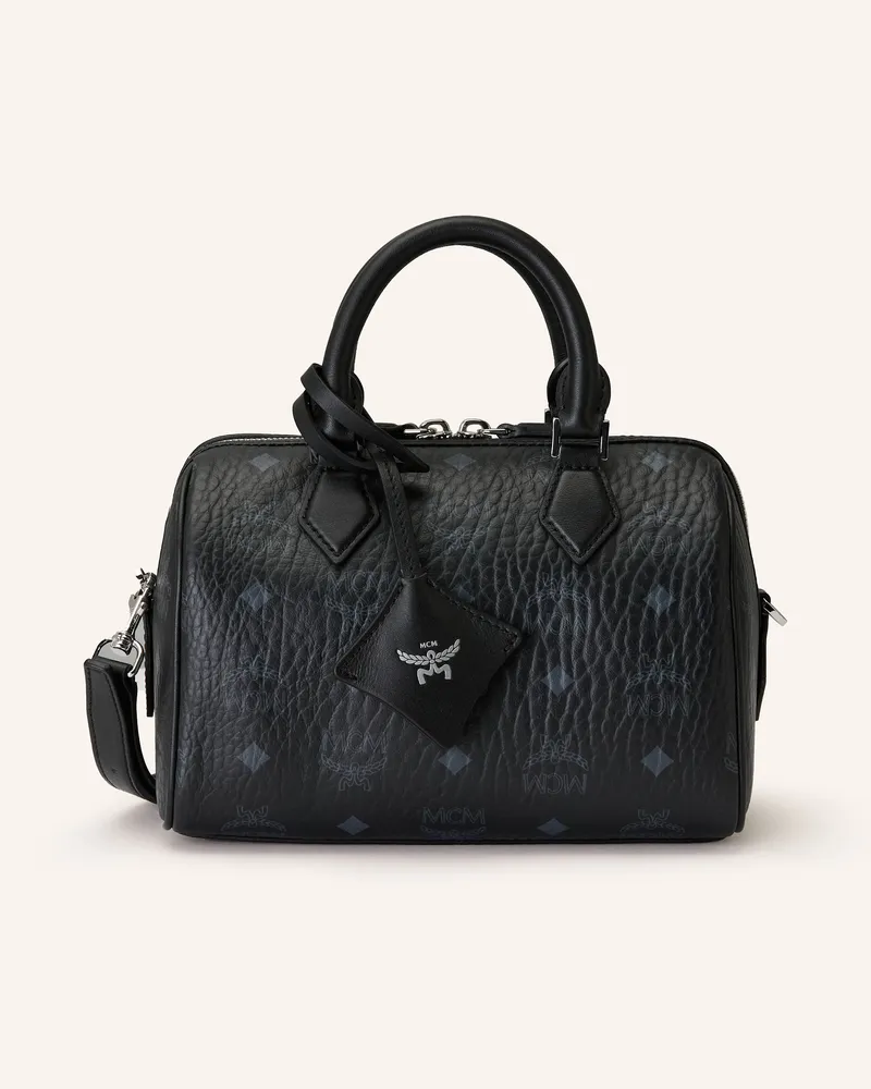MCM Handtasche ELLA VI BOSTON SMALL Schwarz
