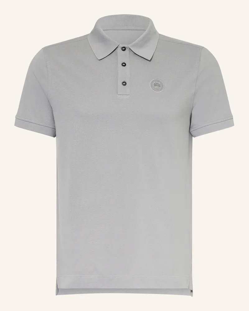Canada Goose Piqué-Poloshirt BECKLEY Regular Fit Blaugrau