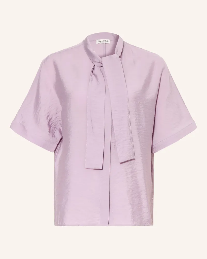 Marc O'Polo Schluppenbluse Helllila