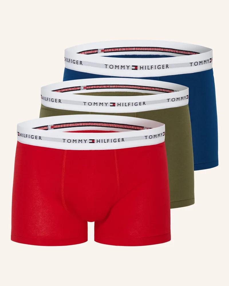 Tommy Hilfiger 3er-Pack Boxershorts Oliv