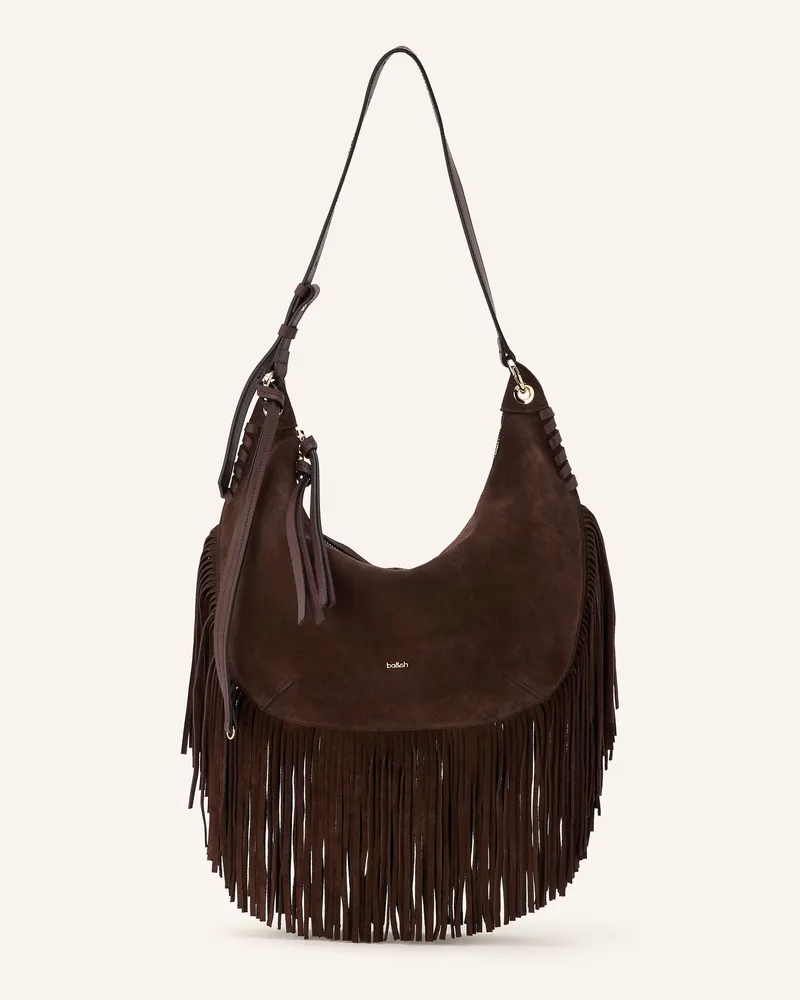 ba&sh Handtasche braun Dunkelbraun
