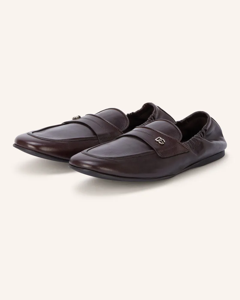Dolce & Gabbana Loafer braun Dunkelbraun