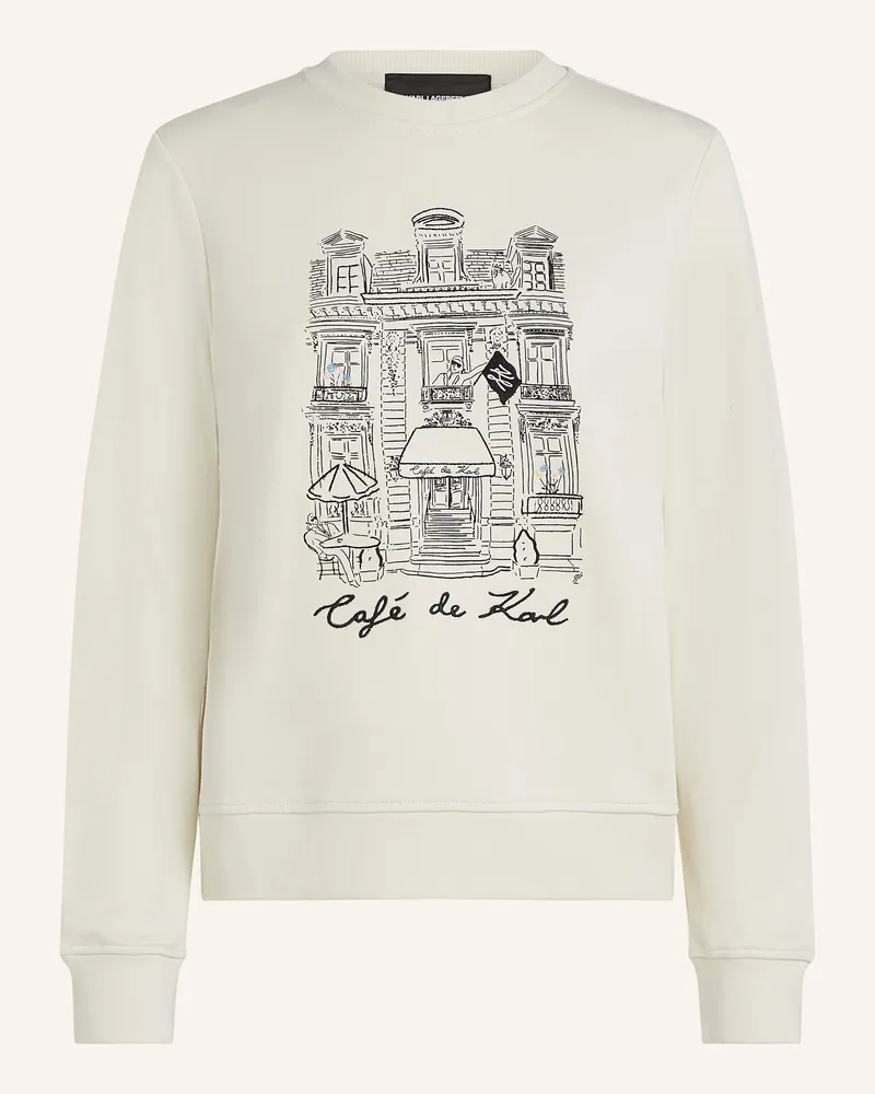 Karl Lagerfeld Karl Lagerfeld x Jorge Parra Sweatshirt Beige