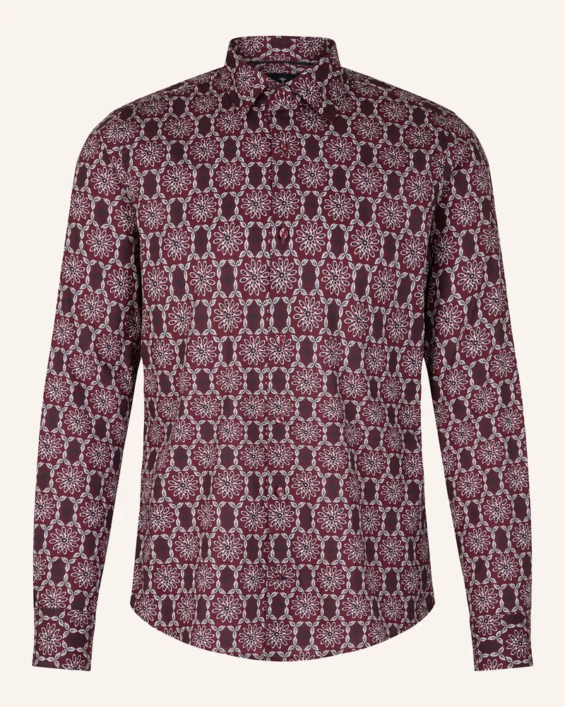 JOOP! Hemd Slim Fit Dunkelrot