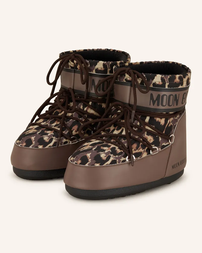 Moon Boot Moon Boots Icon Low braun Braun