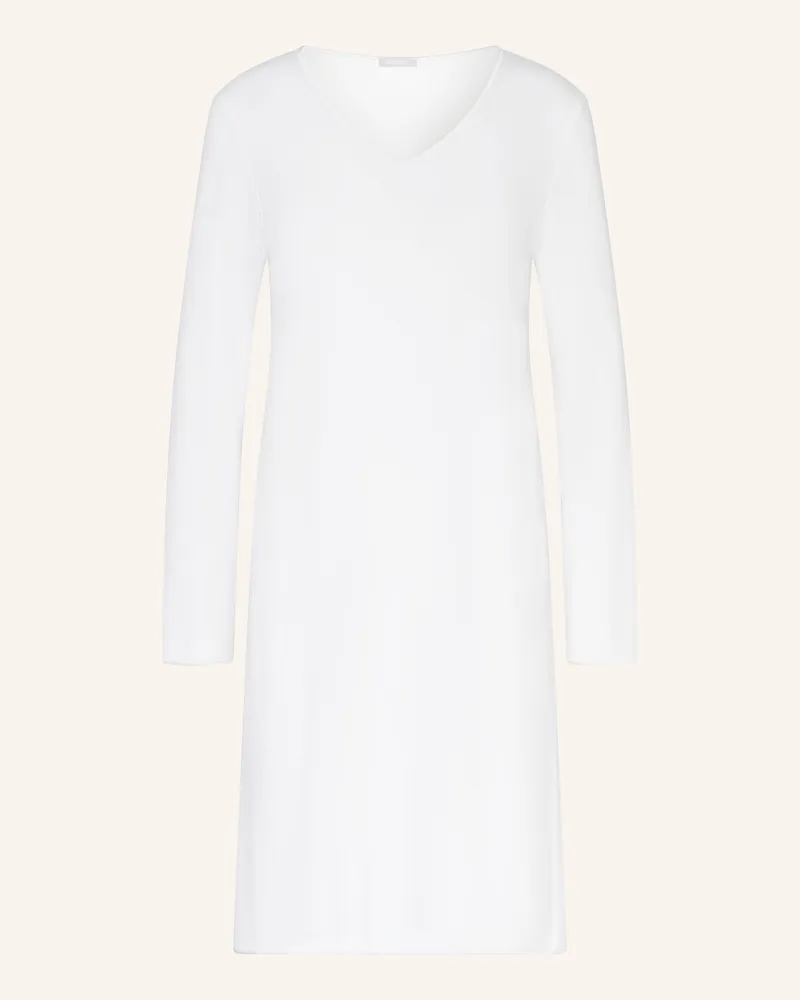Hanro Nachthemd Cotton Silk weiss Weiss