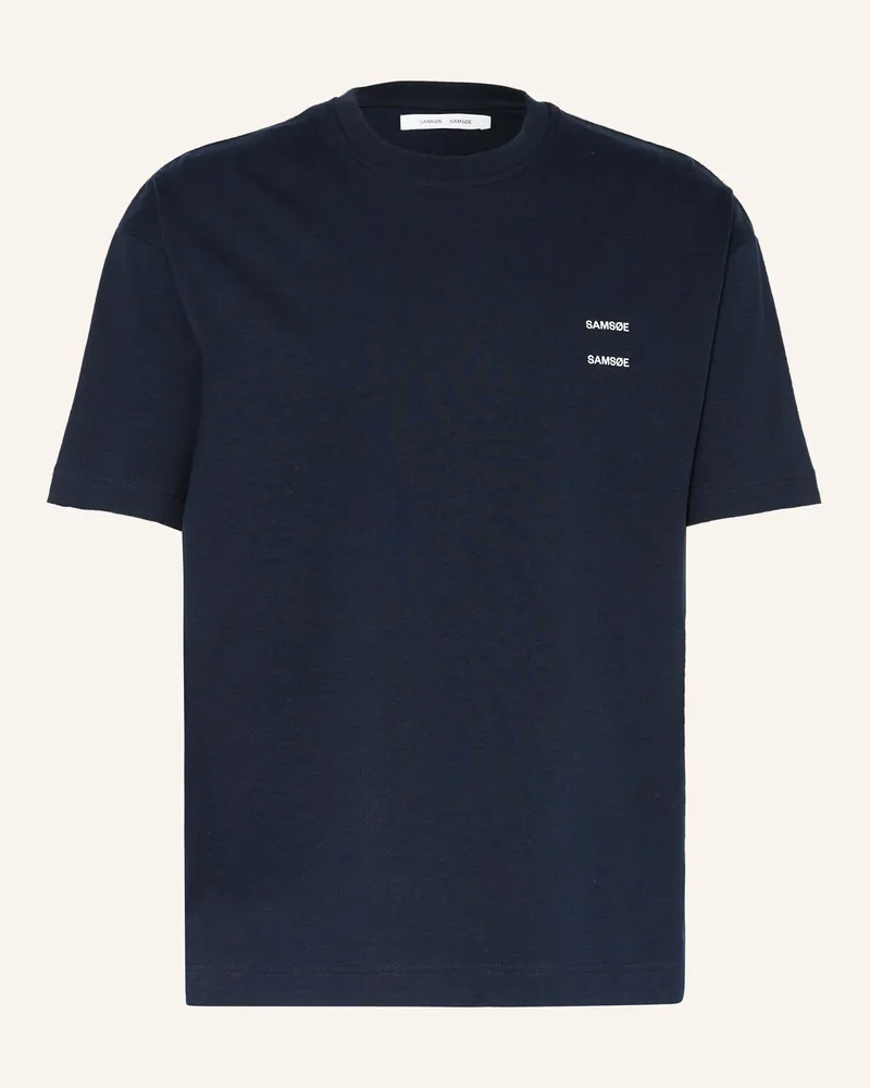 Samsøe & Samsøe T-Shirt Joel blau Dunkelblau