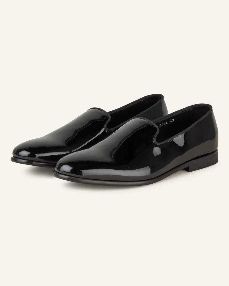 Doucal´s Lack-Slipper Schwarz