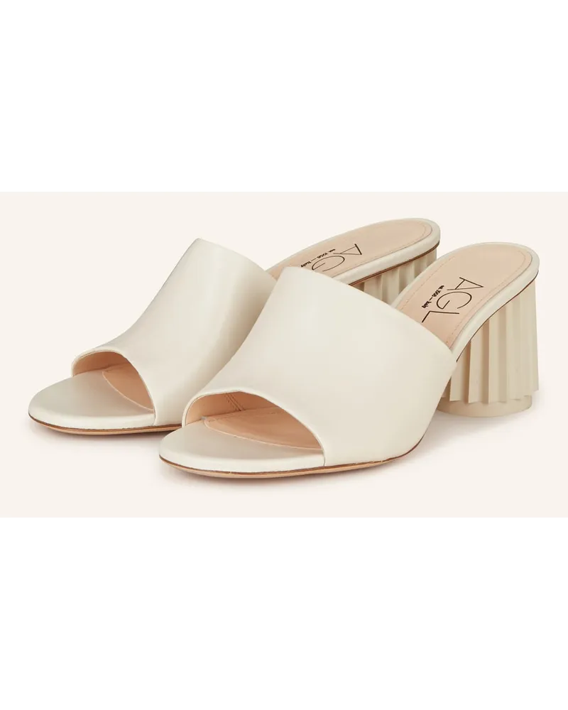 Attilio Giusti Leombruni Pantoletten DORICA - CREME Beige