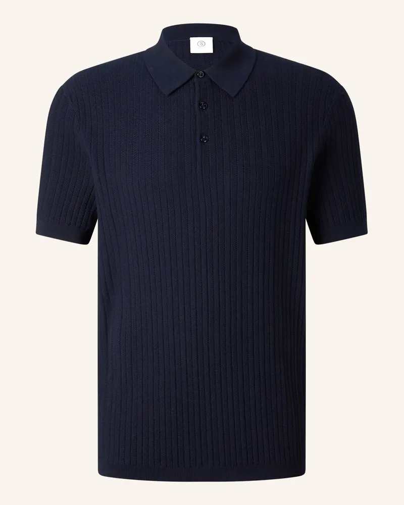 Bogner Polo-Shirt blau Dunkelblau