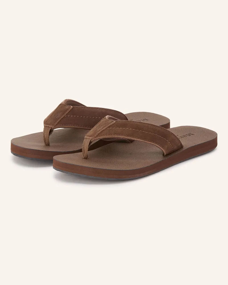 Marc O'Polo Zehentrenner Pasquale braun Dunkelbraun