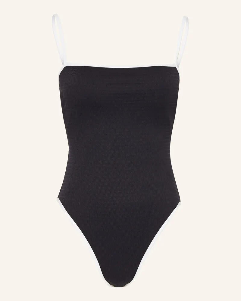 Seafolly Australia Badeanzug Beach Bound schwarz Schwarz