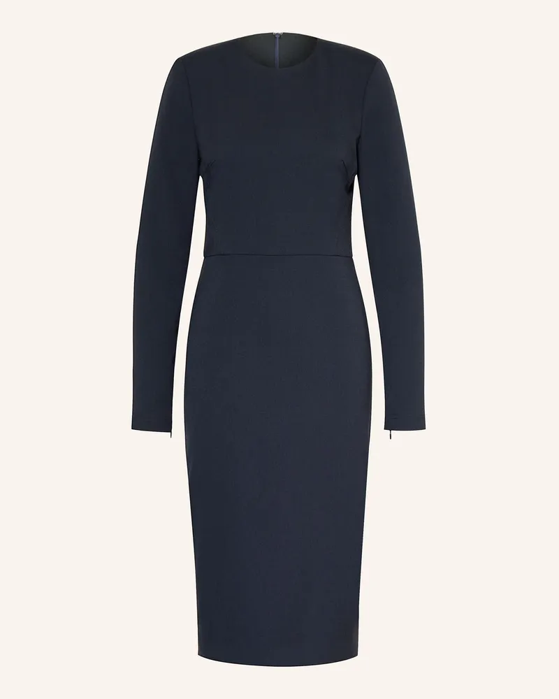 Victoria Beckham Etuikleid blau Dunkelblau