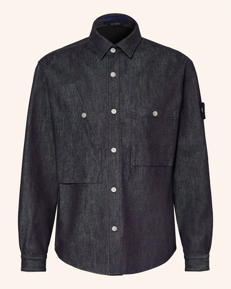 Stone Island Jeansjacke Denim Project blau Dunkelblau