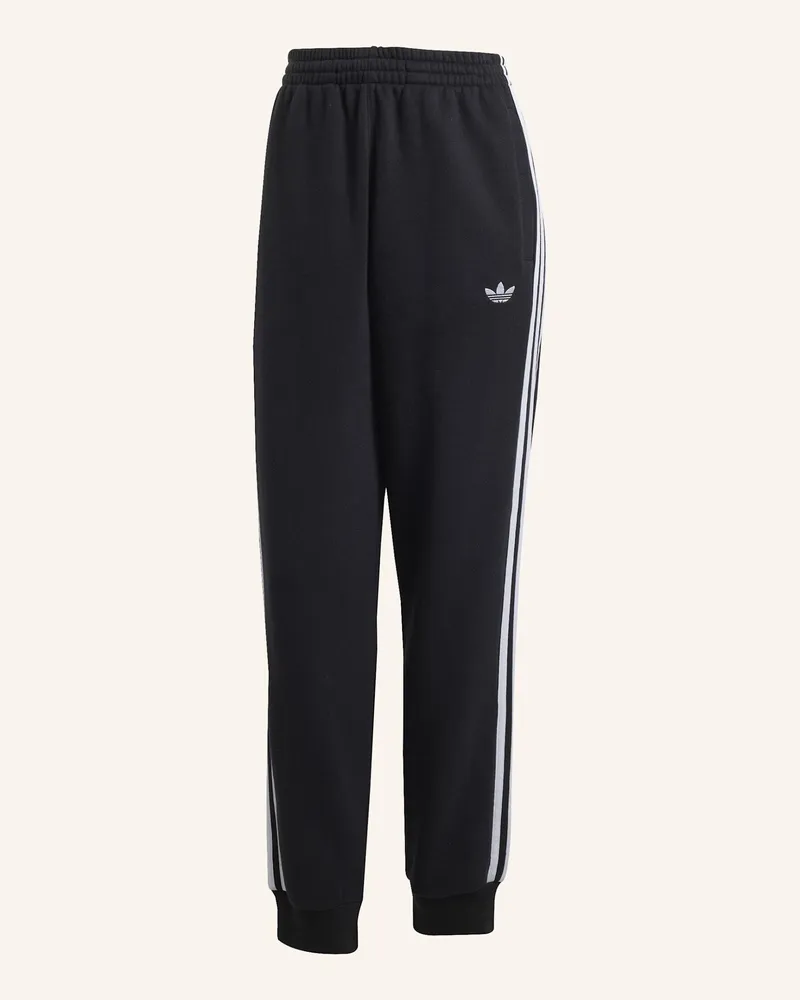 adidas ADICOLOR 3-STREIFEN REGULAR JOGGINGHOSE Schwarz
