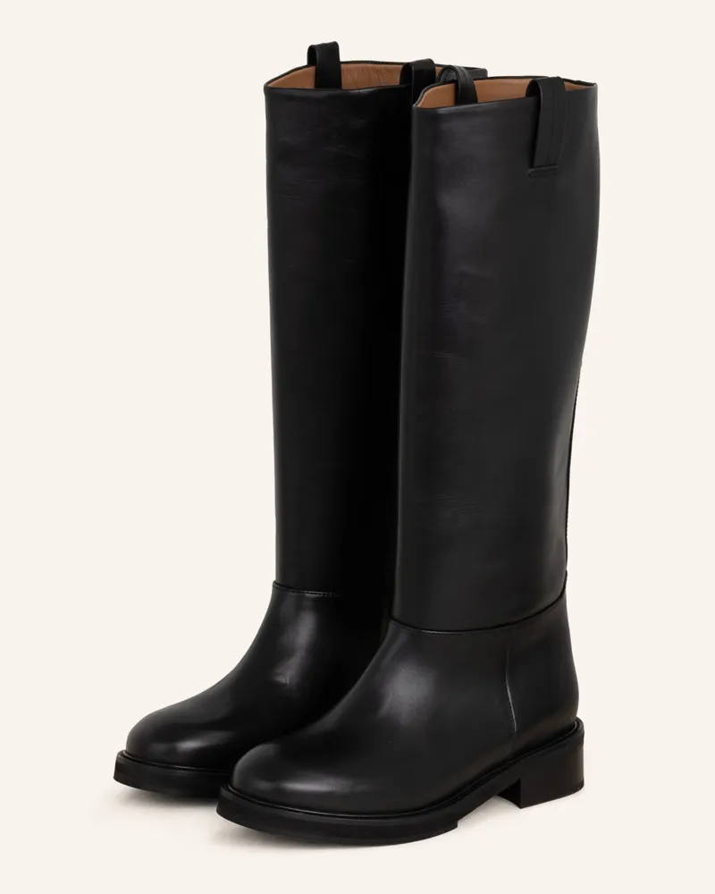 Flattered Stiefel Frances schwarz Schwarz