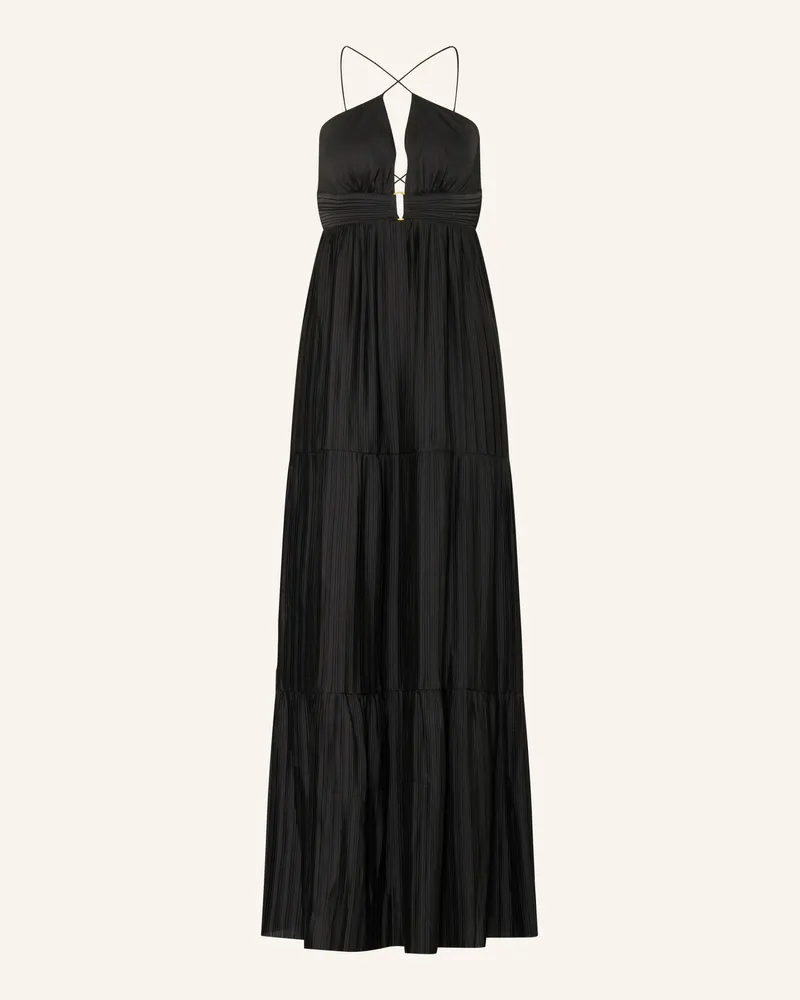 ba&sh Plisseekleid WASTA Schwarz