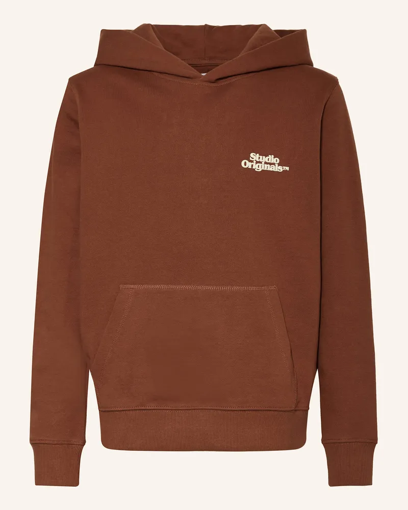 Jack & Jones Hoodie Dunkelorange