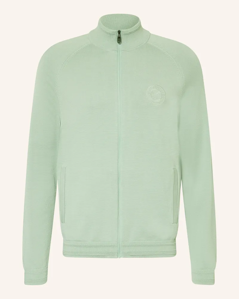 HUGO BOSS Strickjacke JOIN Hellgrün