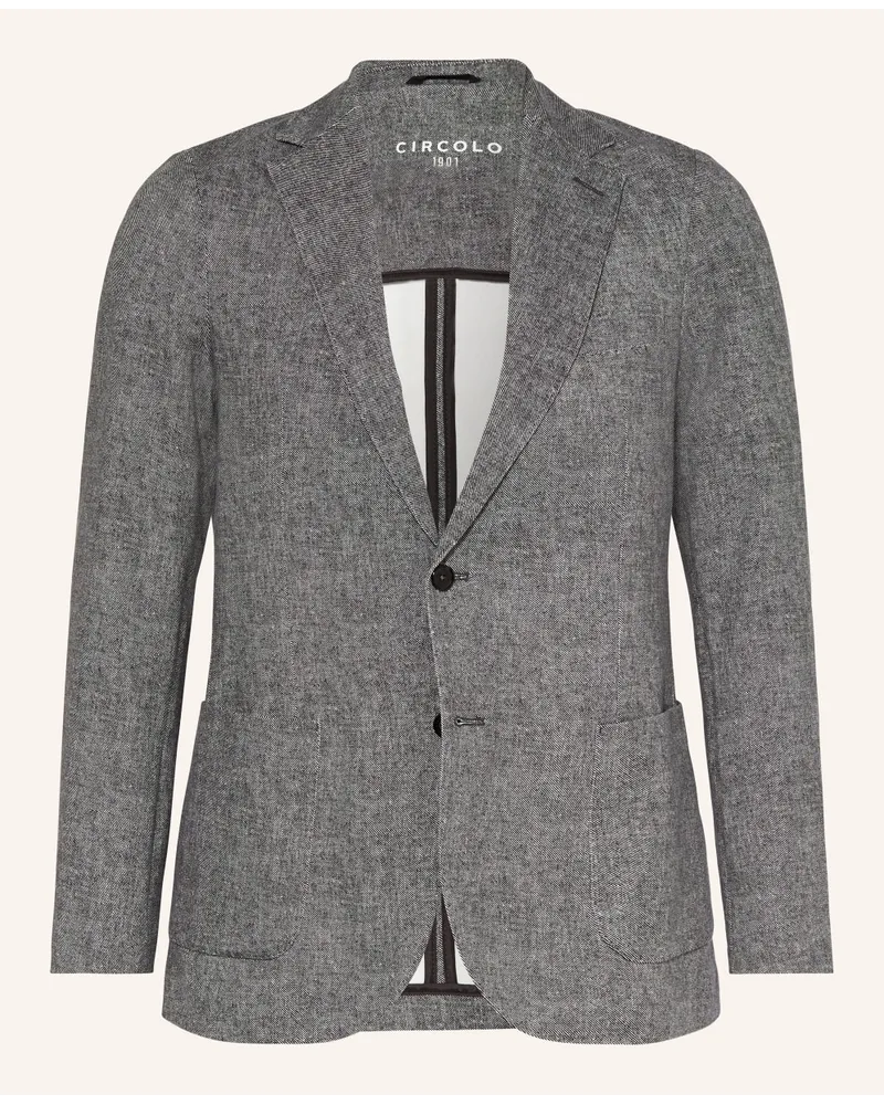 CIRCOLO 1901 Anzugsakko Extra Slim Fit Grau