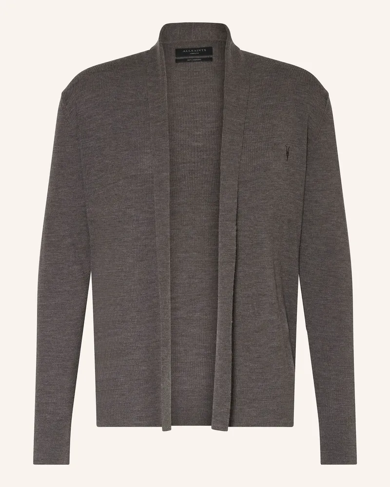AllSaints Strickjacke MODE Grau