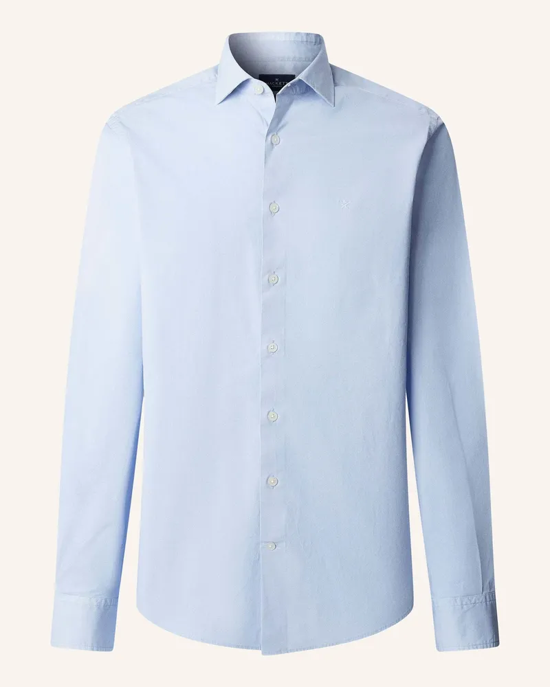 Hackett Freizeithemd ESS STRETCH POP Blau