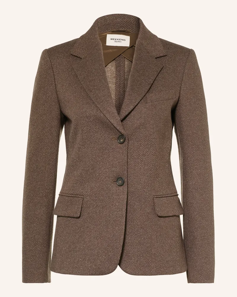 Max Mara Blazer Feroce braun Dunkelbraun